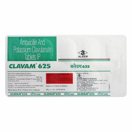 Clavam 625 Tablet